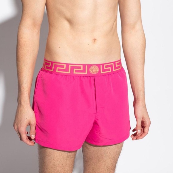 Versace Mens Greca Swimsuit - Picture 2 of 8